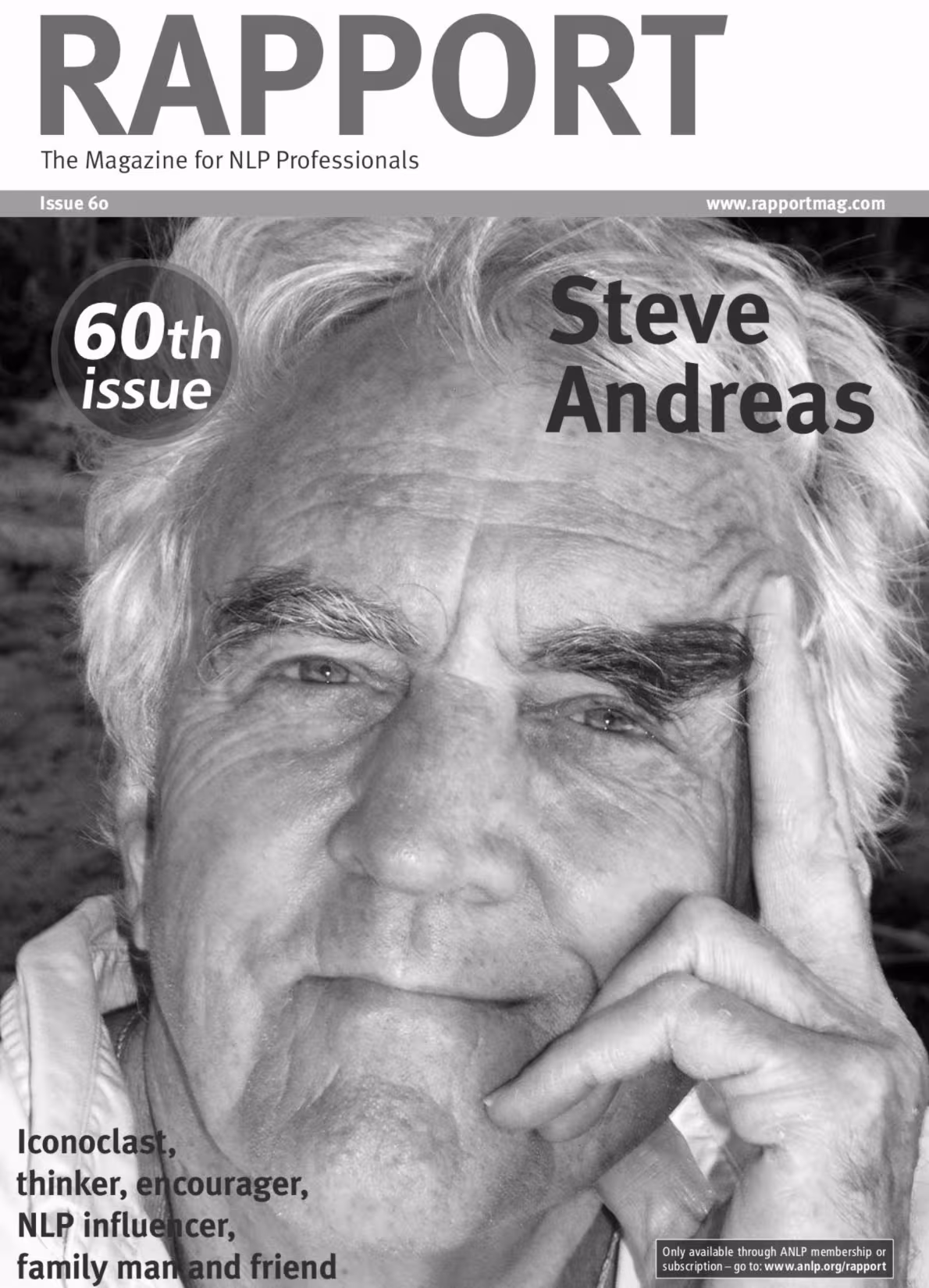 Farewell to Steve Andreas